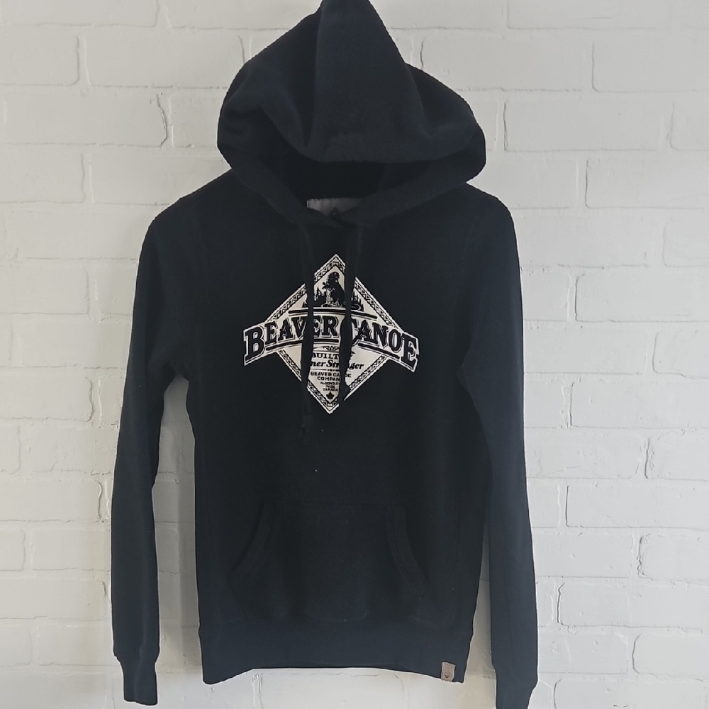 Vintage Beaver Canoe Hoodie